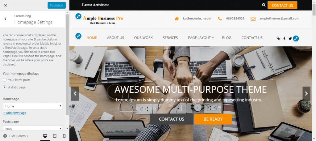 Ample Business Pro – Documentation
