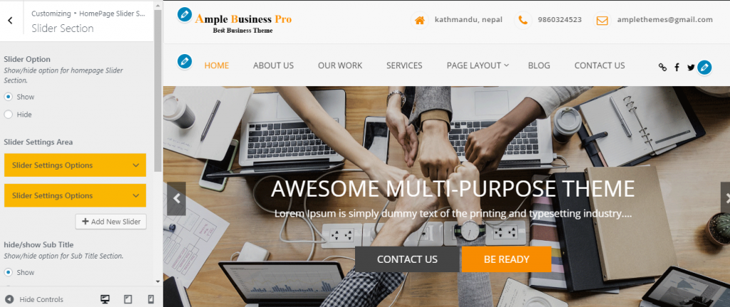Ample Business Pro – Documentation